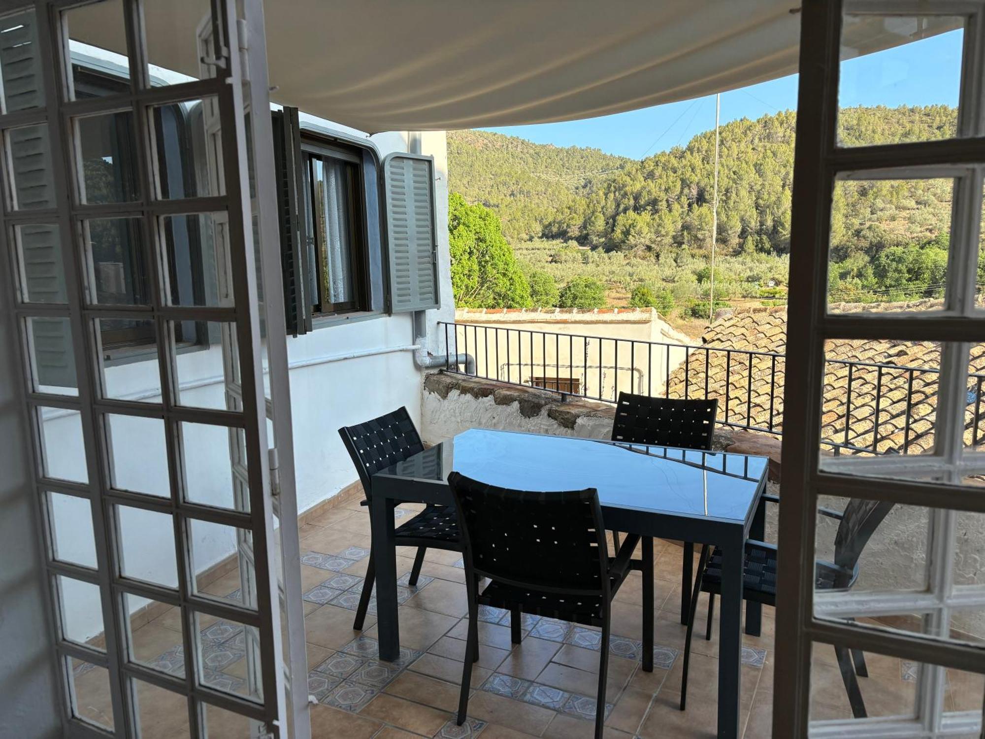 Piso En Vall De Almonacid Con Vistas, Aire Acondicionado, Wifi Y Smart Tv Luaran gambar
